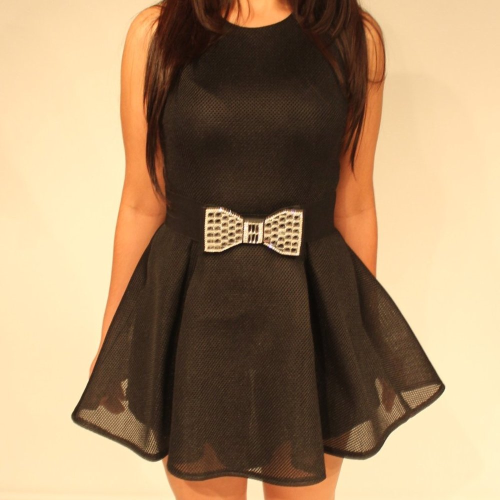 Little Back Dress Belt not included.